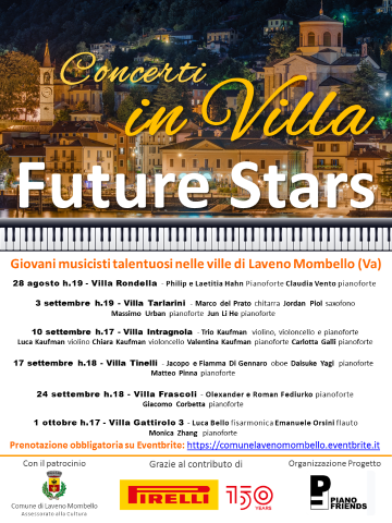 Concerti in Villa - Future Stars